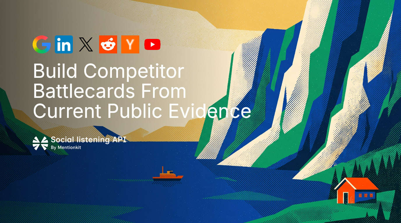 Build Competitor Battlecards From Public Data