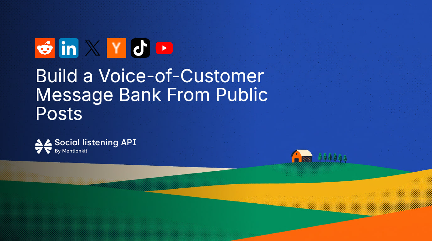 Build a Voice-of-Customer Message Bank
