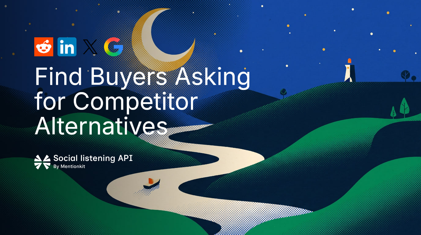 Find Buyers Asking for Competitor Alternatives