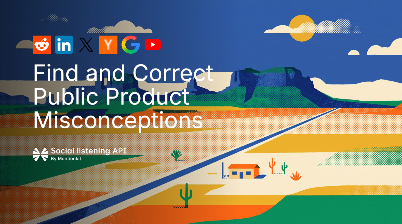 Find and Correct Public Product Misconceptions