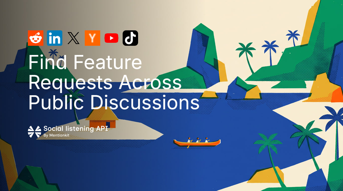 Find Feature Requests Across Public Discussions
