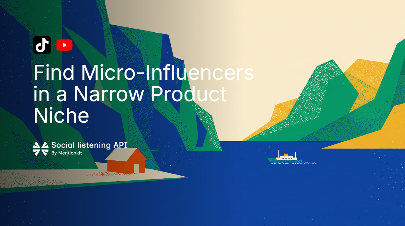 Find Micro-Influencers in a Narrow Product Niche