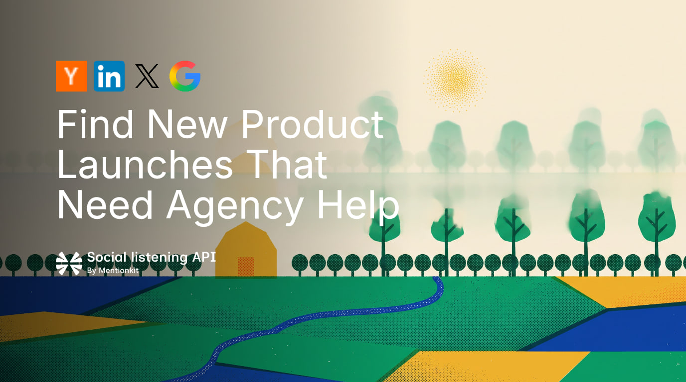 Find New Product Launches That Need Agency Help