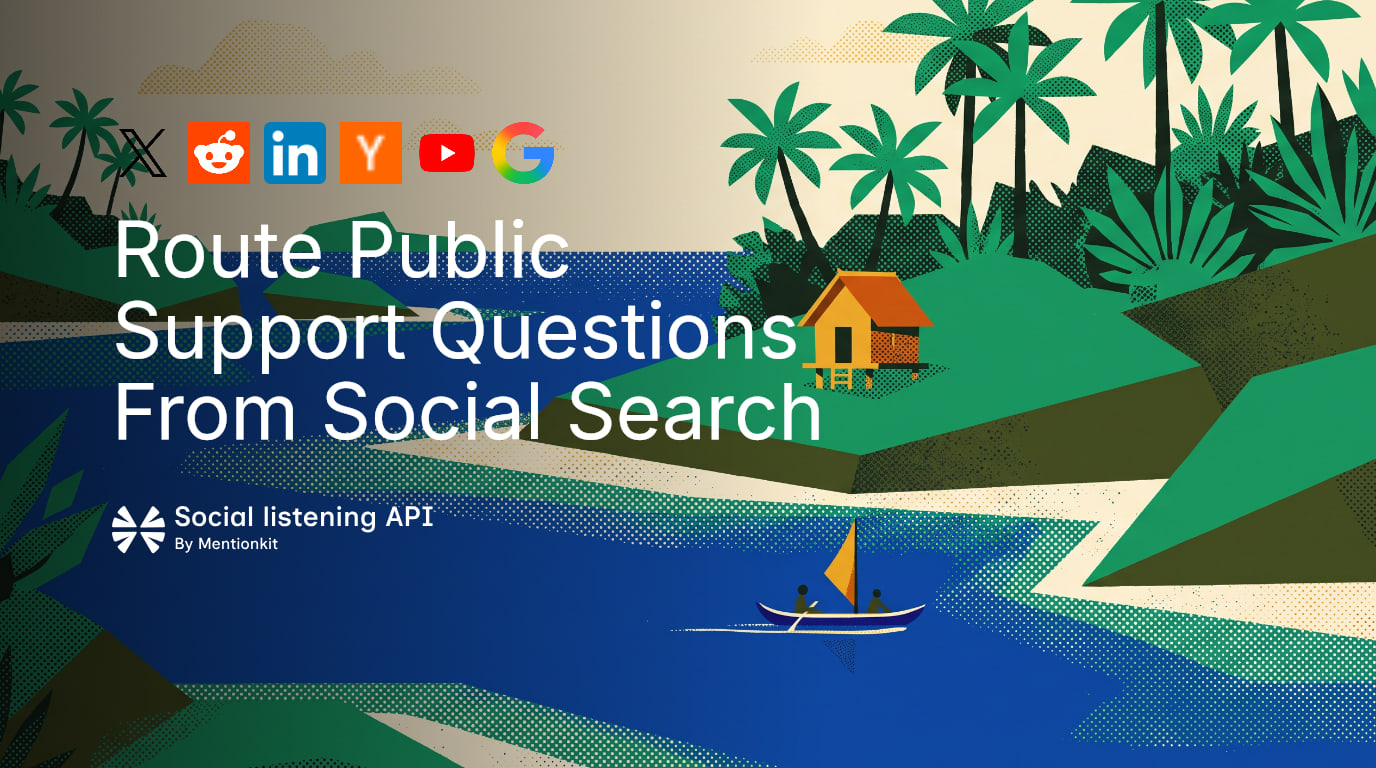Route Public Support Questions From Social Search