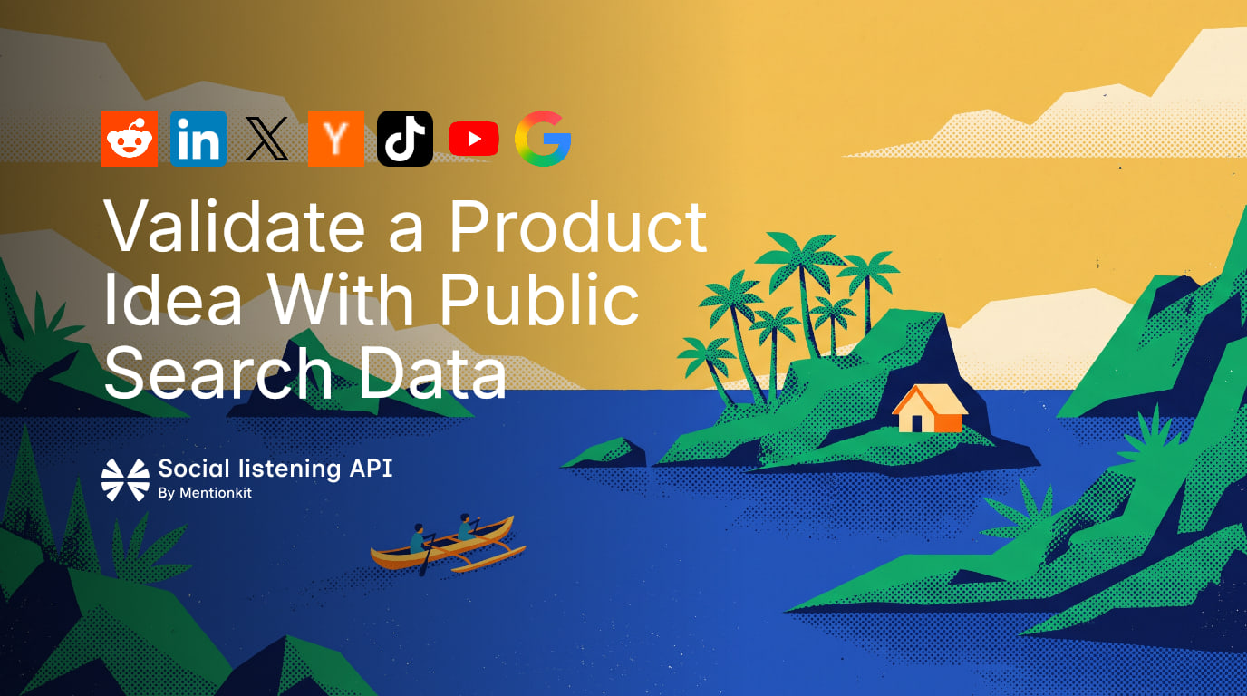 Validate a Product Idea With Public Search Data